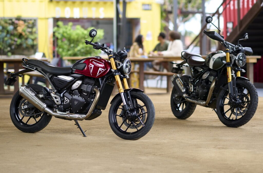 Triumph Scrambler 400X e Speed 400: São confirmadas no Brasil