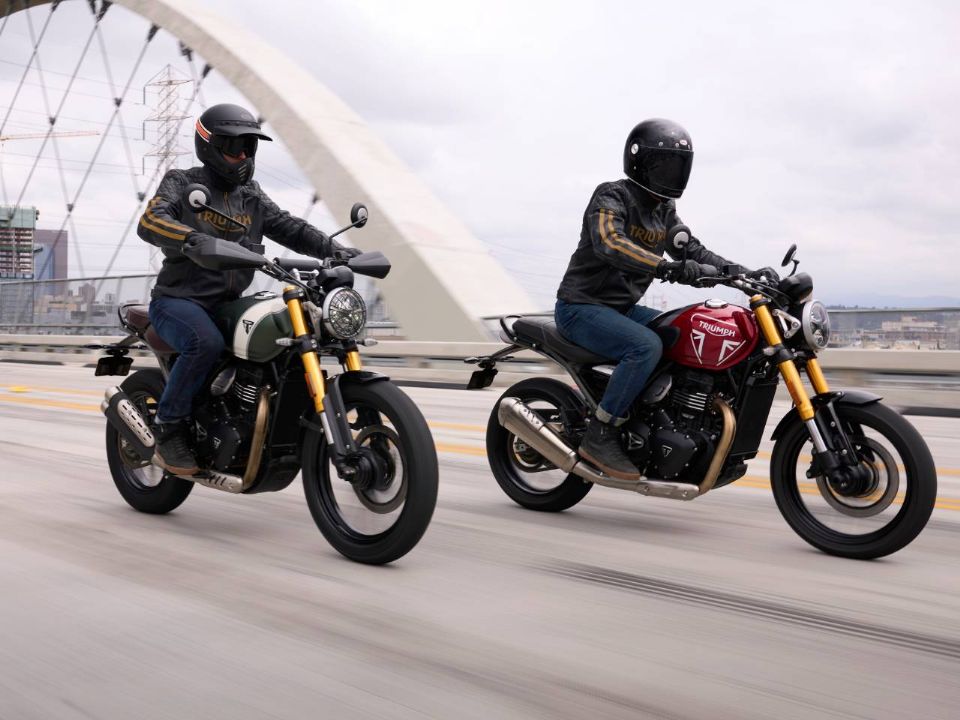 Triumph Scrambler 400X e Speed 400: São confirmadas no Brasil