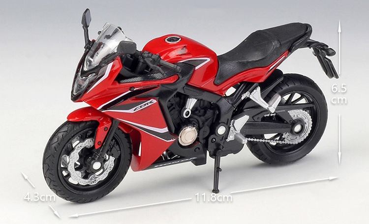 Miniatura Honda CBR 650F Welly 1:18