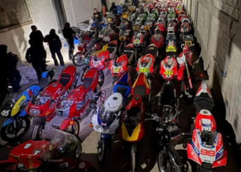 Coleção avaliada em R$ 220 milhões da MotoGP é apreendida