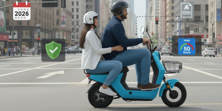 Novas regras para ciclomotores 2026
