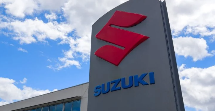 Captura de tela sobre a história da Suzuki no Brasil