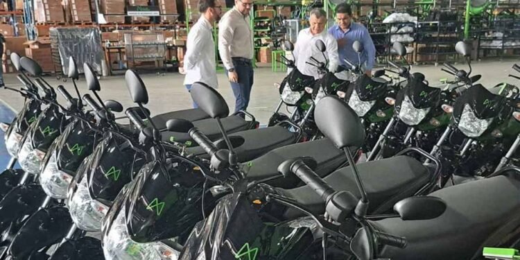 Moto da Mottu, tema da história da Mottu