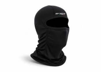 Touca balaclava térmica preta GP Tech Maxxi Cool para motociclistas
