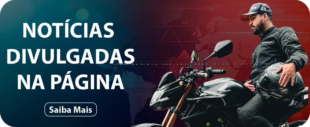 Notícias divulgadas na página do DNA Motociclista