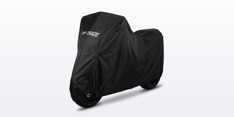 Capa para cobrir moto GP Tech Oxford preta impermeável