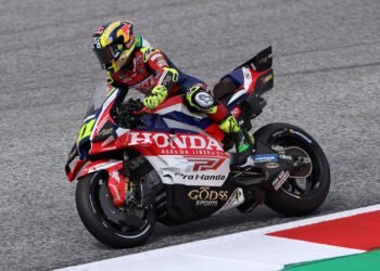 Diogo Moreira, a nova aposta da Honda HRC, pilota a Honda da LCR na MotoGP