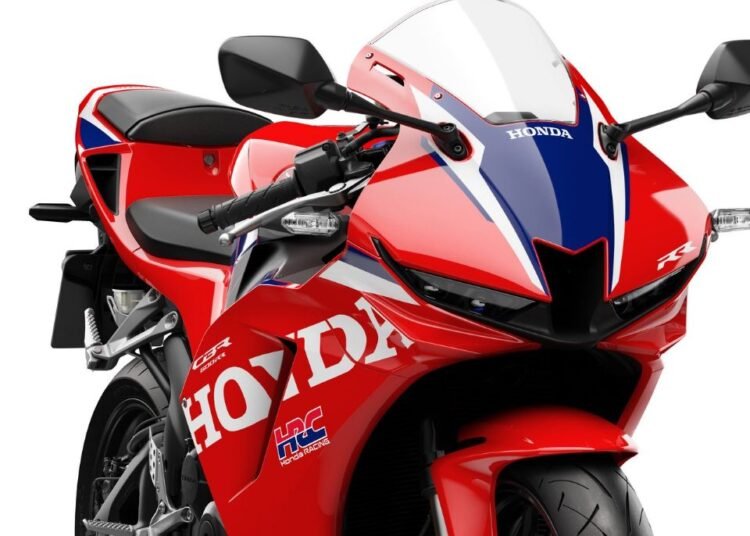 Honda CBR600RR 2027 em imagem da fabricante