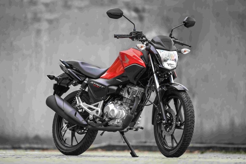 Motor flex de 160 cc da Honda CG 160 Start 2027 em detalhe