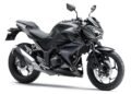 Kawasaki Z300 cinza, naked de entrada apresentada na Índia