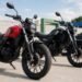 Motos novas alinhadas em loja, marcas de moto mais vendidas no Brasil