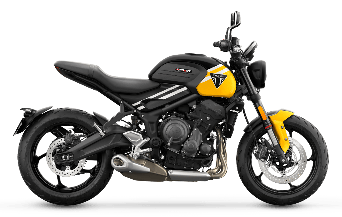 Triumph Trident 660 naked de média cilindrada