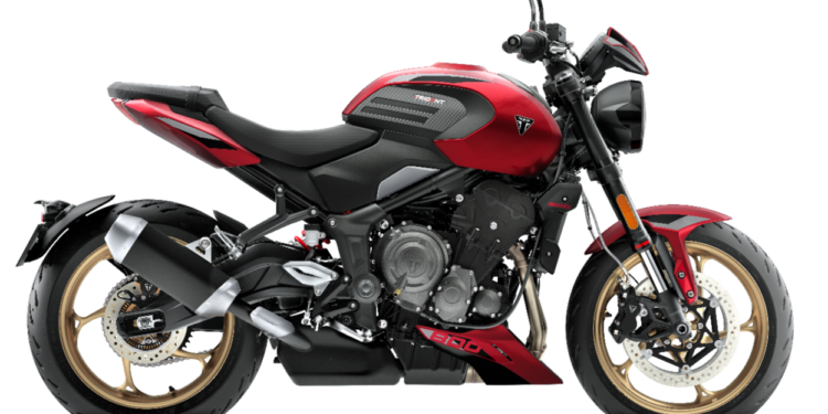 Triumph Trident 800 em nova cor, parte das Triumph novas cores no Brasil